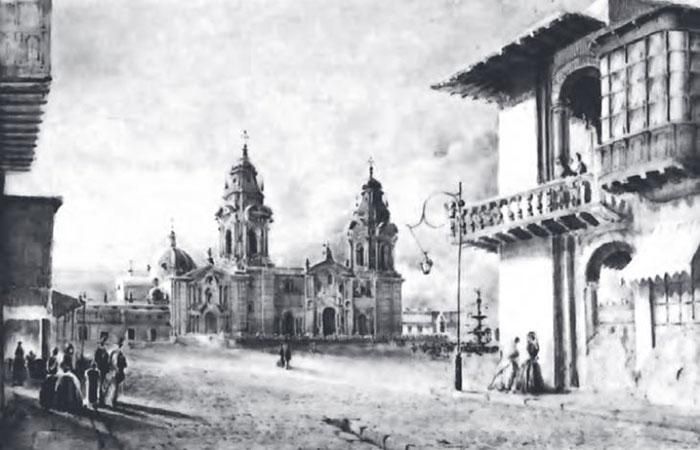 Cathedral of Lima 19th century